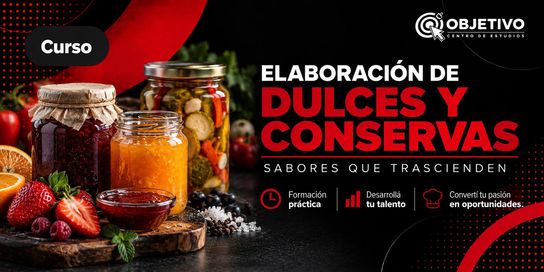 Elaboración de dulces y Conservas